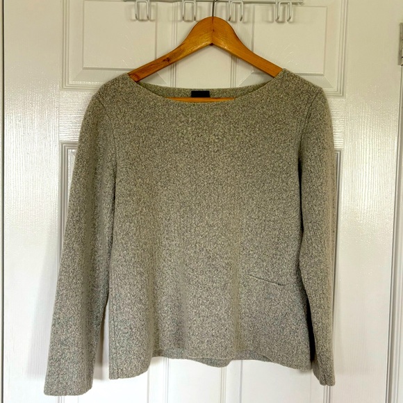 Eileen Fisher Wool-blend sweatshirt - Picture 1 of 7